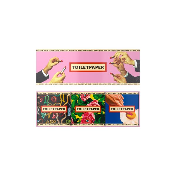 SELETTI TOILETPAPER BEAUTY SOLID KIT SHAMPO + DETERGENTE