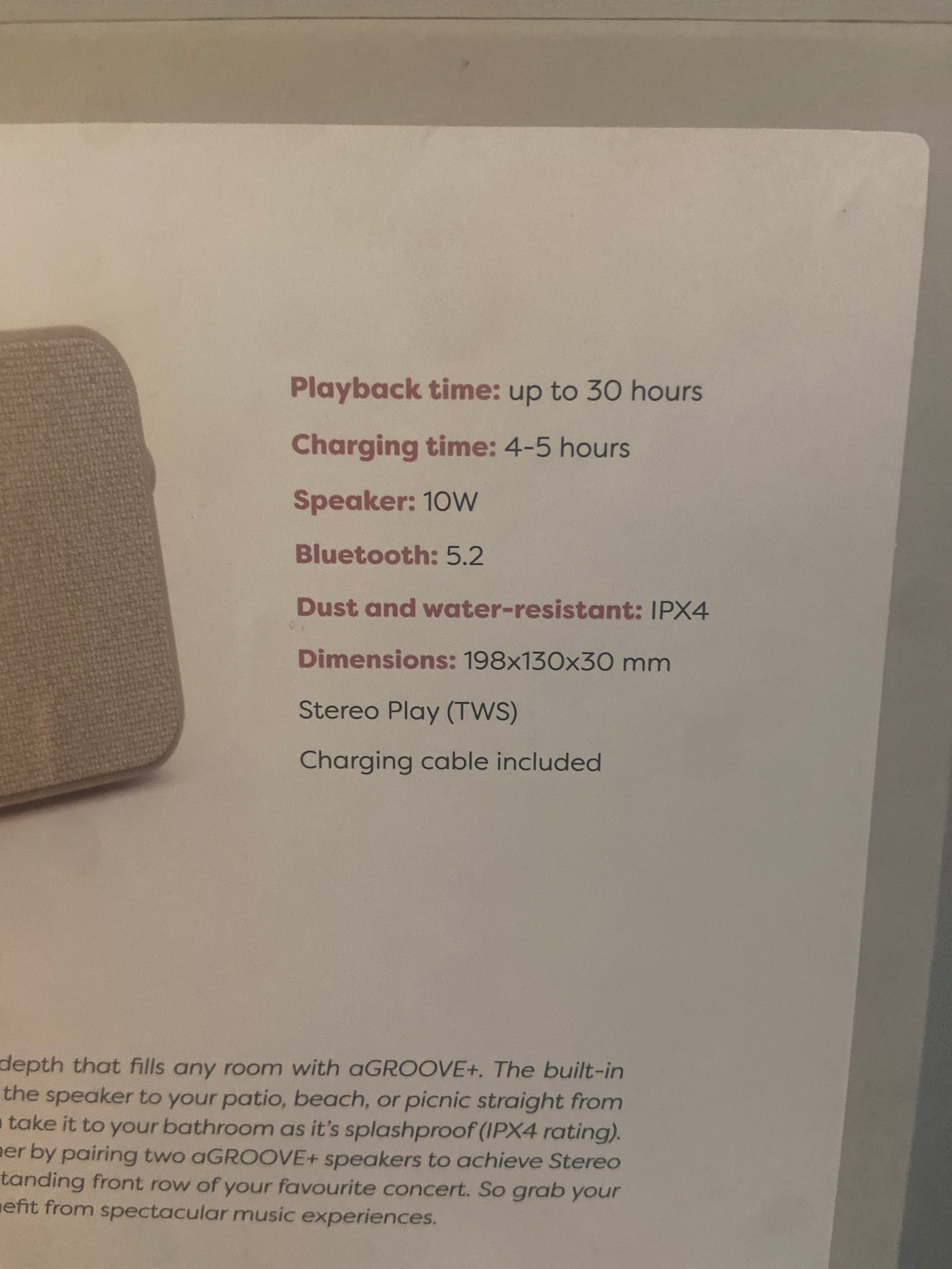 KREAFUNK AGROOVE DUSTY PINK