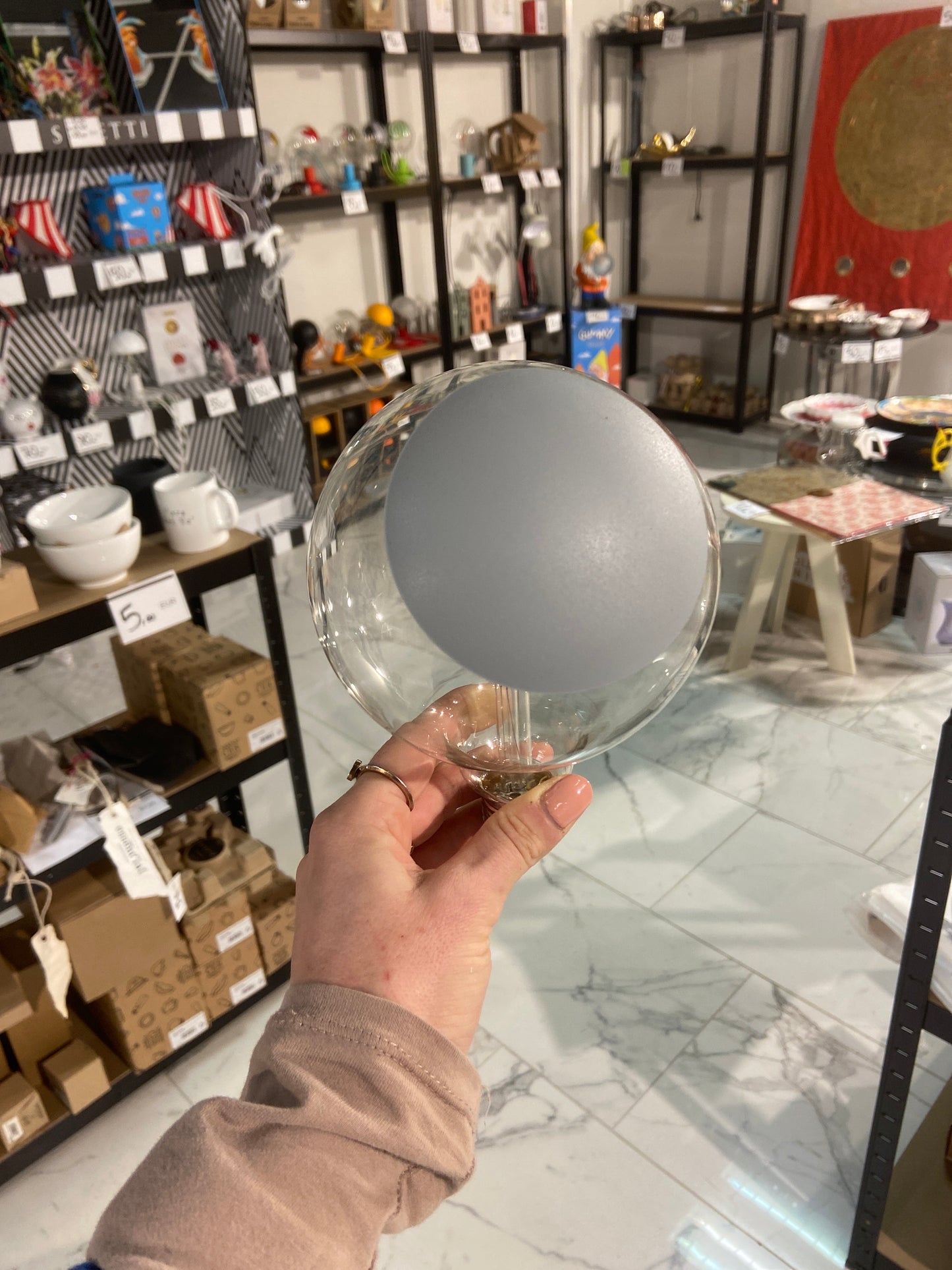 FILOTTO SOFIA LAMPADINA GRIGIA