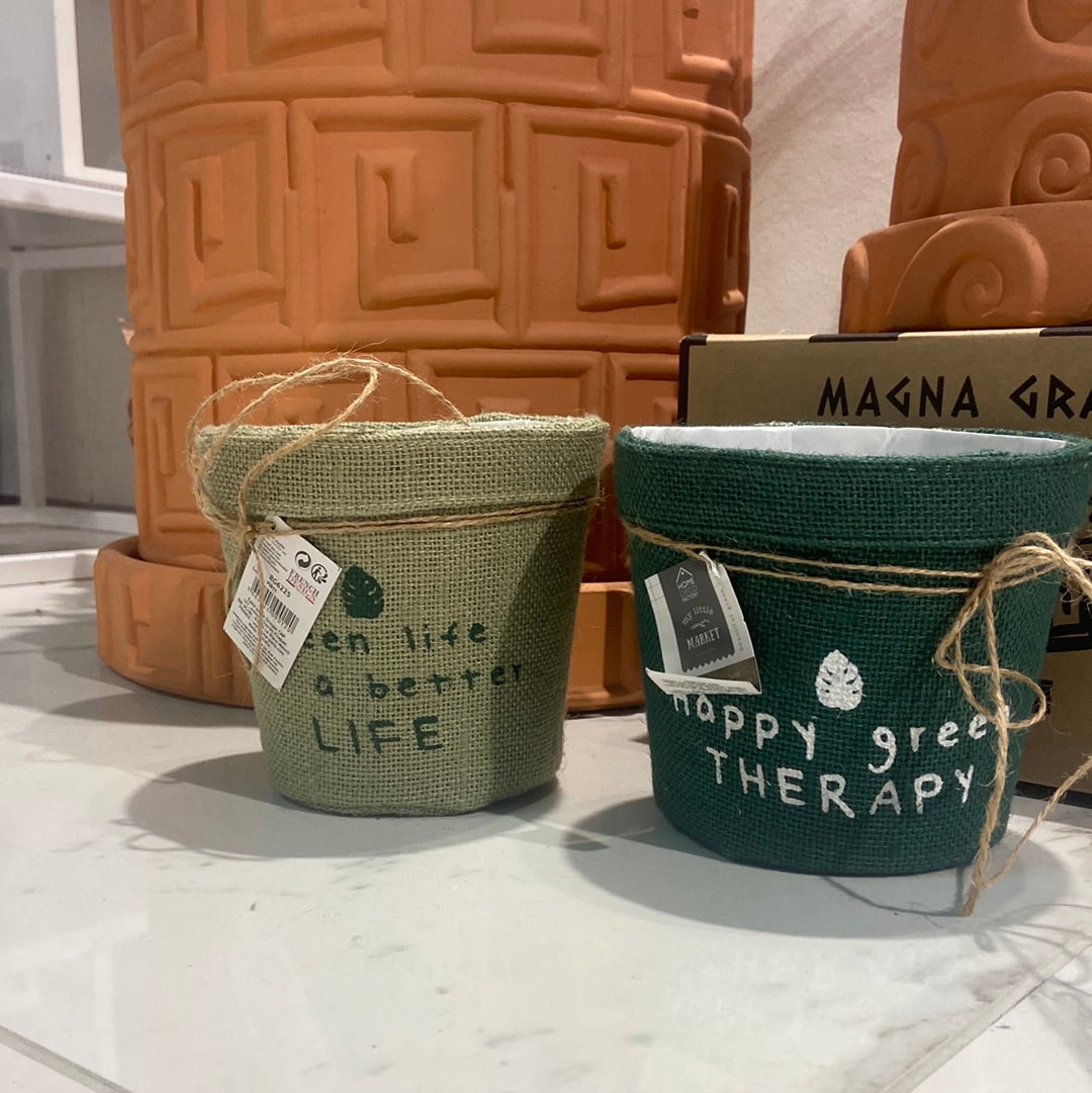 MAIUGUALI PORTA PIANTE JUTA