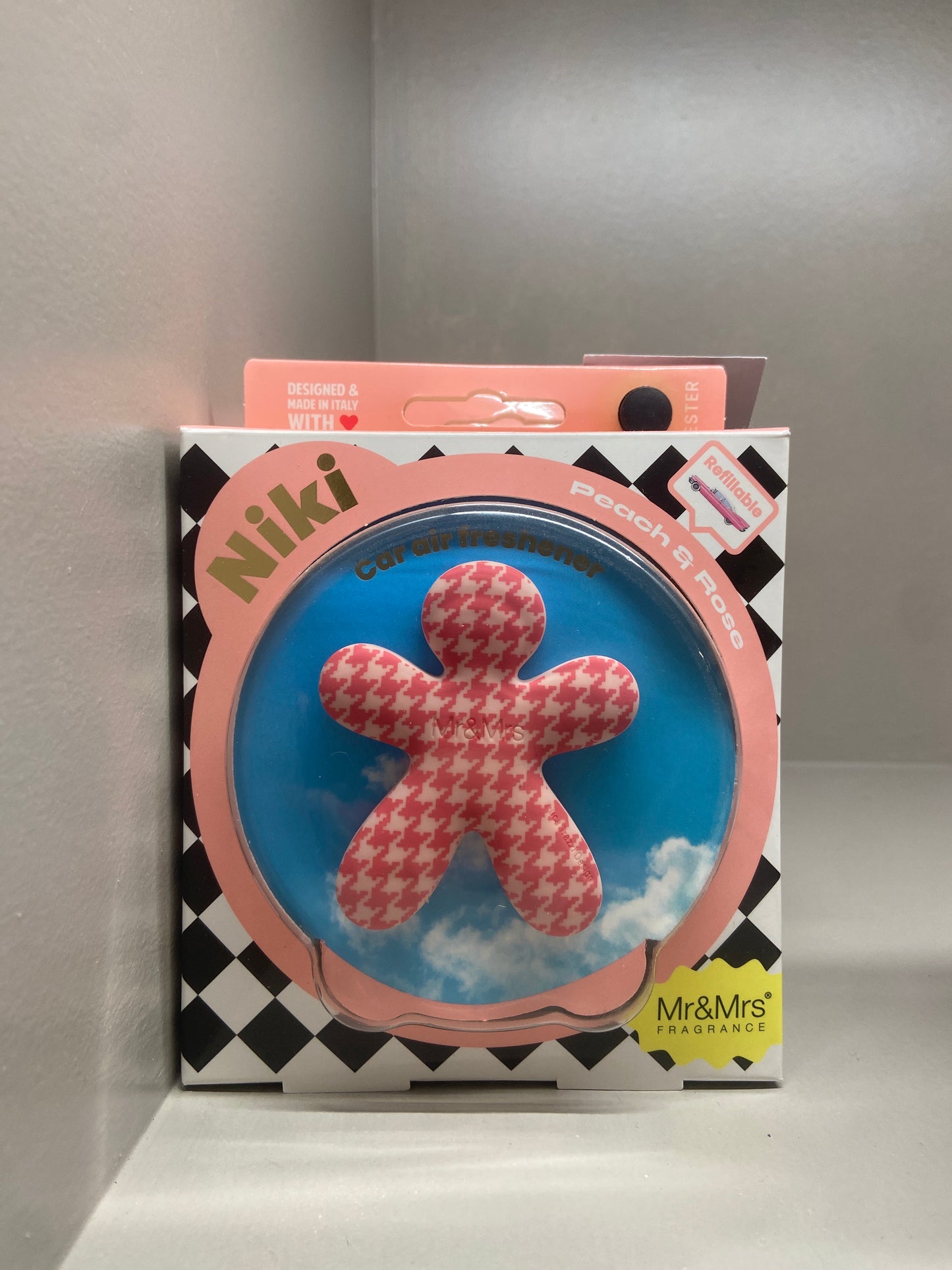 MR&MRS NIKI PROFUMATORE AUTO PEACH & ROSE