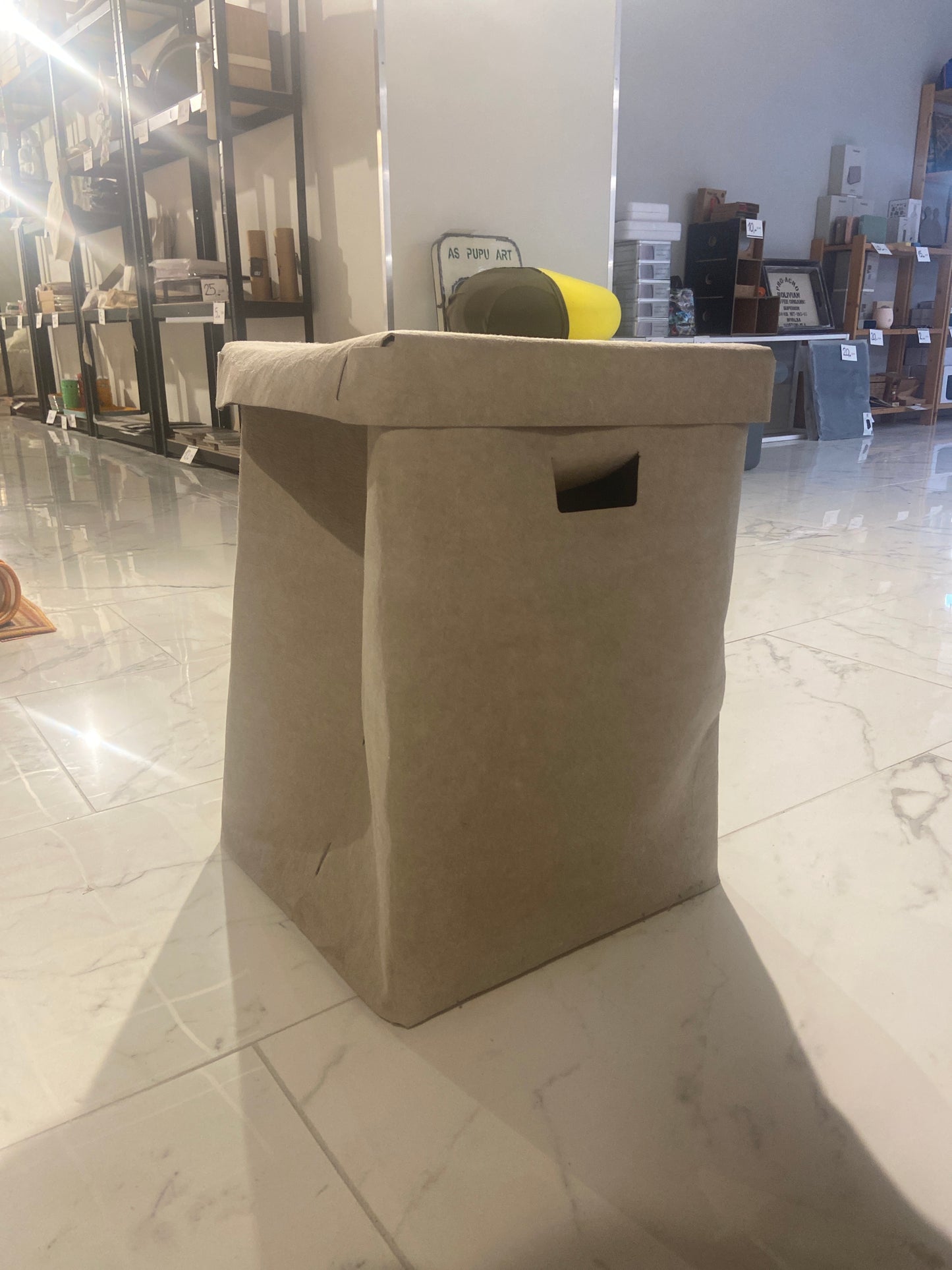 ESSENT'IAL PORTA BIANCHERIA QUADRATO