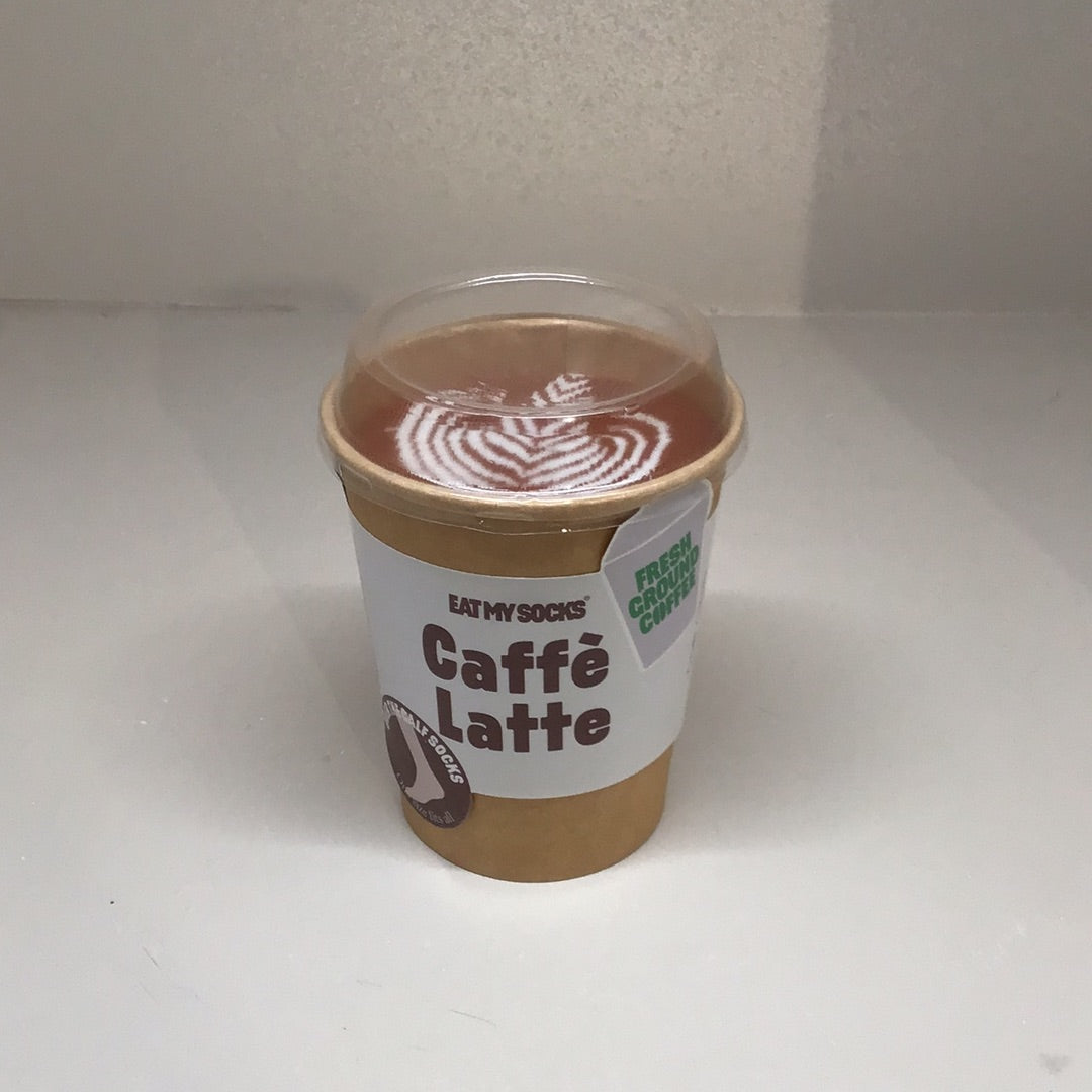 EAT MY SOCKS CAFFE LATTE