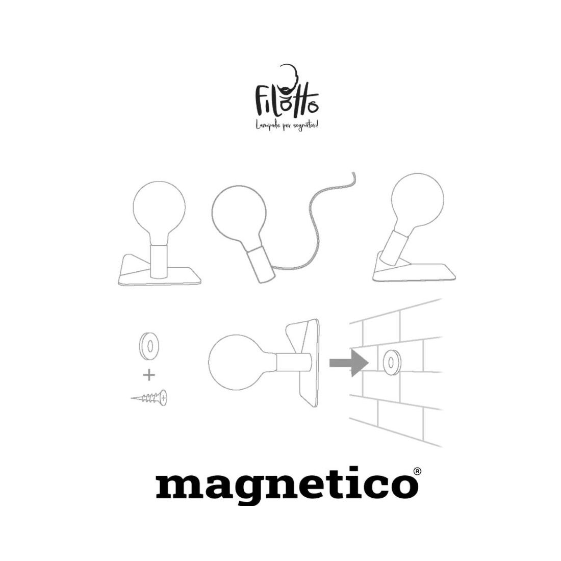 FILOTTO BASE MAGNETICA ARANCIO