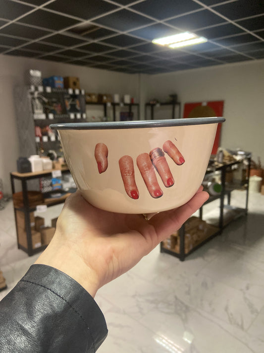 SELETTI TOILET CIOTOLA METALLO FINGERS