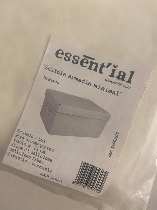 ESSENT'IAL SCATOLA  ARMADIO MINIMAL