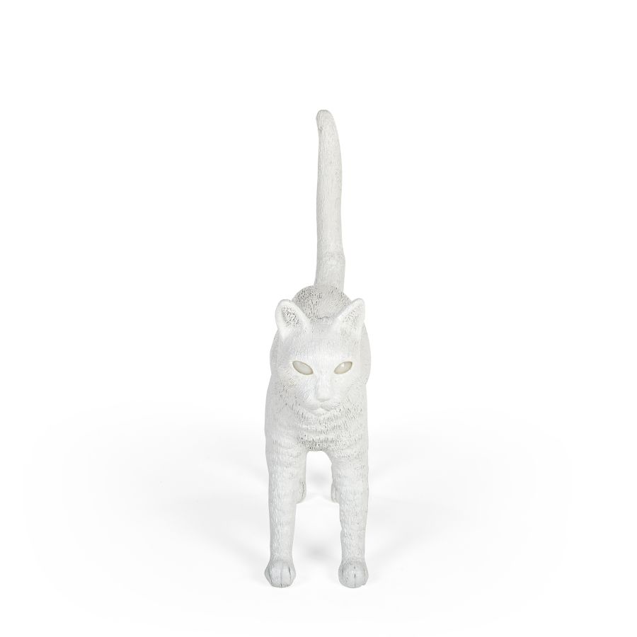 SELETTI JOBBY THE CAT WHITE