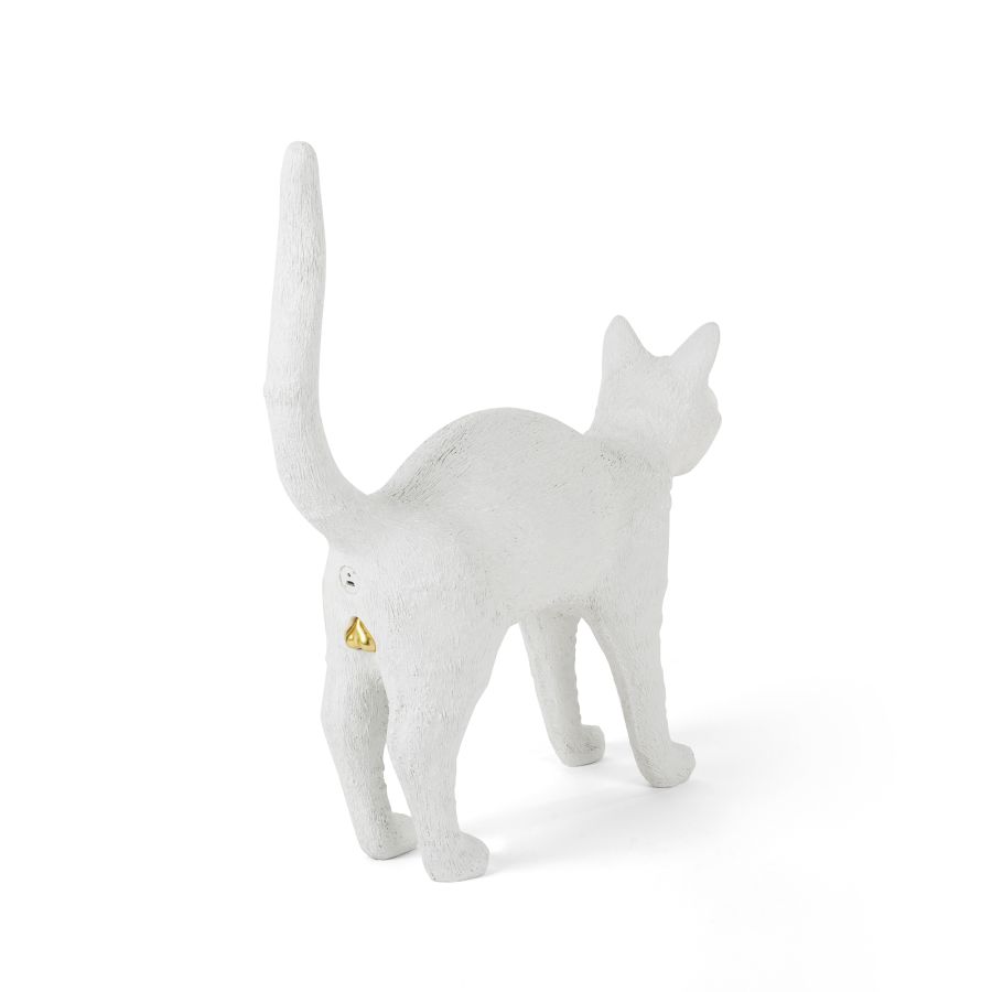 SELETTI JOBBY THE CAT WHITE